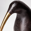 Dodo  Black Cast Aluminum Mauritian Bird Sculpture