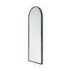 Agatha Arch Wall Mirror Black Metal