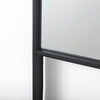 Cora Arched Wall Mirror with Shelf – 40" High, Minimalist Design