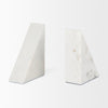 Alec Marble Pyramid Bookends