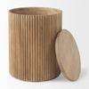 TERRA FLUTED ROUND SIDE TABLE (2 Colour Options)