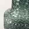 Jolene Green Pebbled Glass Vases