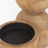 Aleena Wooden Candle Holders