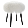 WOOLY ACCENT STOOL