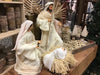 Resin & Fabric Nativity Set
