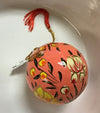 Paper Mache Ball Ornaments