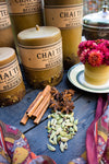 Lucky Clover Beeswax Chai Candles