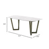 Aurora Marble Dining Table