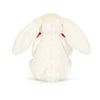 jELLYCAT - Bashful Red Love Heart Bunny