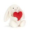jELLYCAT - Bashful Red Love Heart Bunny
