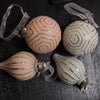 Geometric Glass Ornaments