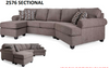 Embark Program 2576 Sectional w/ chaise and cuddler