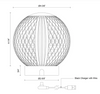 Marni 4-in Table Lamp