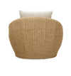 Coastal Wicker Outdoor Club Chair