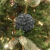 Blue Paper Ball Ornament