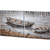 Creekside Diptych Boats