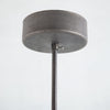 ZAIO GRAY METAL CAGED BULB PENDANT LIGHT