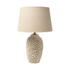 Mariam Beige Coral-Inspired Base Table Lamp
