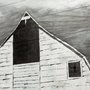 Sawmill Creek Barn on Wood Painting