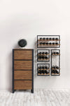 WALL HANGING WINE RACK 6 BOTTLES