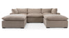Decor-Rest 2660 Austin "Cloud" sectional