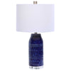 Reverie Blue Ceramic Table Lamp
