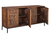 Bella Carved Four Door Cabinet