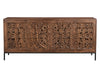 Bella Carved Four Door Cabinet