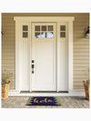 Hola Doormat (18" x 30", 1.6" Extra Thick) Handwoven, Durable