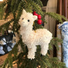 Fluffy Llama Ornament