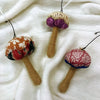 Handmade Mushroom Ornaments