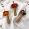 Handmade Mushroom Ornaments