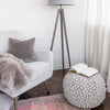 Bohemian Pebble Pouf