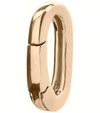 Waxing Poetic Brass Charm Clip