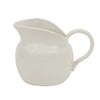 Stoneware 14 oz. Pitcher White