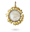 Waxing Poetic Moon Daisy Pendant