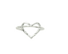 Waxing Poetic Ever Open Heart Ring