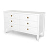 Hara Dresser – 6 Drawer – White