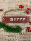 Painted Wood Christmas Ornaments