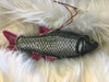 Hand Painted Paper Mache Fish Ornament