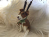 Felt Reindeer Dog Ornaments