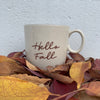 Stoneware Fall Mugs