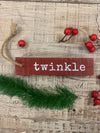 Painted Wood Christmas Ornaments