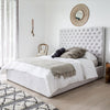 Jolie Queen Bed – Light Grey