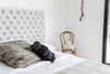 Jolie King Bed – Light Grey