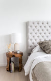 Jolie Queen Bed – Light Grey