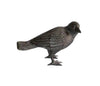 Black Cast Iron Crow, Head to Side