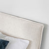 Julia King Bed - Cream