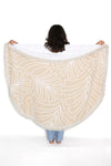 Tofino Towel Co. The Palm Velour Round Towel